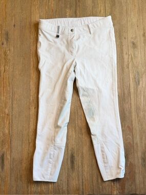 ROMFH Women’s White Full Seat Breeches 32R